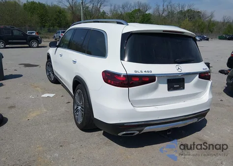 2024 Mercedes-Benz Gls 450 4Matic из США, поврежденный, VIN 4JGFF5KE4RB107774